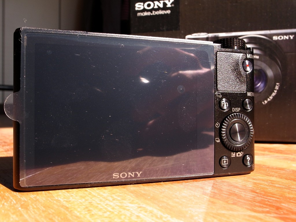 SONY RX100 背面