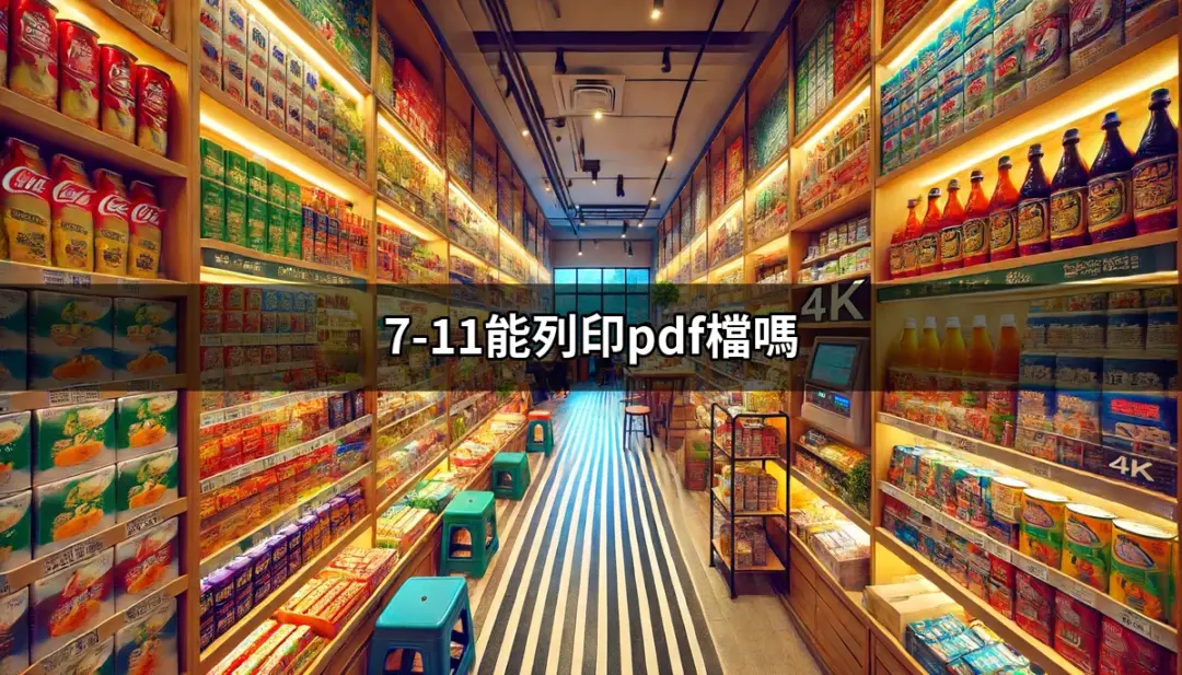 7-11能列印PDF檔嗎？ | 好吃美食的八里人