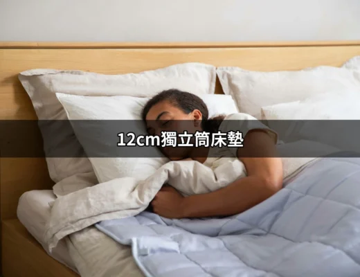 讓你每晚擁有好睡眠的12cm獨立筒床墊 | 好吃美食的八里人