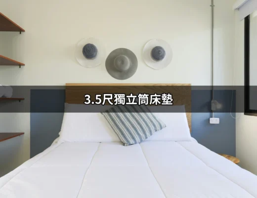 3.5尺獨立筒床墊：提升睡眠品質的必備選擇 | 好吃美食的八里人