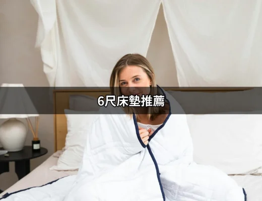 6尺床墊推薦：告別不適，享受舒適睡眠的最佳選擇 | 好吃美食的八里人