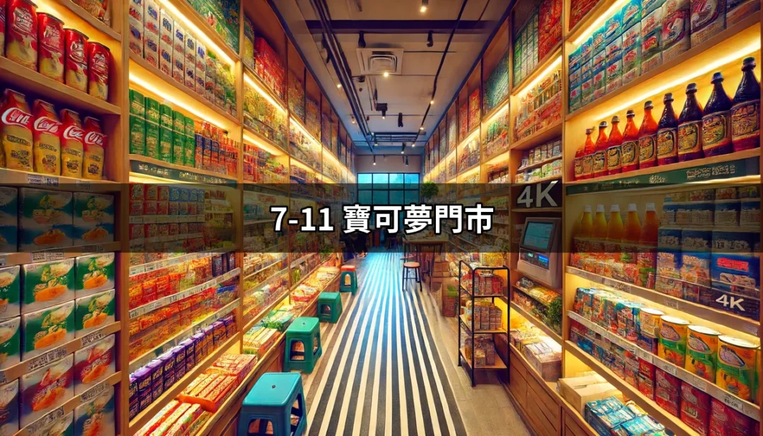 7-11 寶可夢門市：收服寶可夢的夢幻天堂 | 好吃美食的八里人