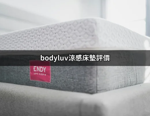 炎夏救星！BODYLUV涼感床墊評價全解析 | 好吃美食的八里人