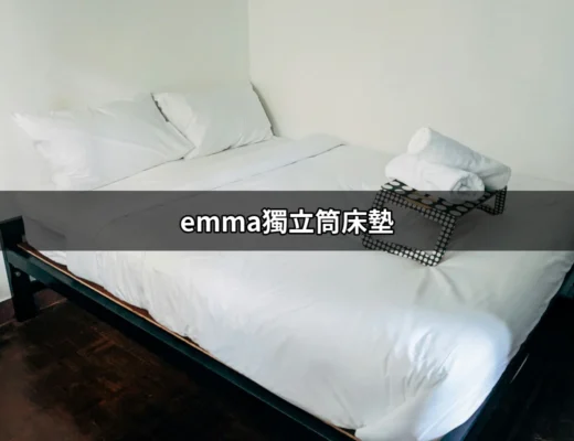 探索Emma獨立筒床墊：你理想的睡眠伴侶 | 好吃美食的八里人