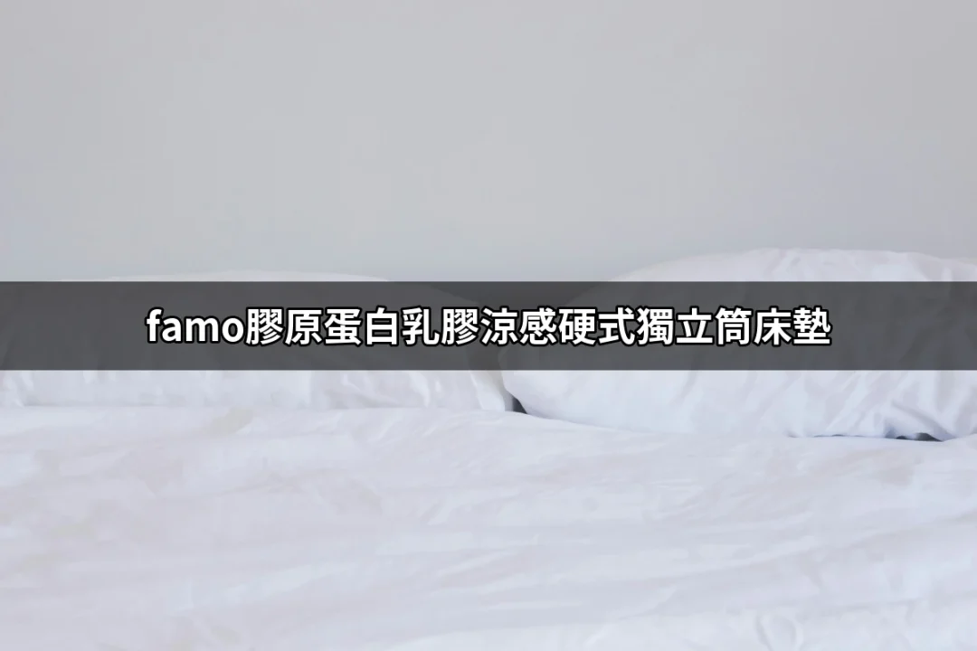 FAMO膠原蛋白乳膠涼感硬式獨立筒床墊：打造完美的睡眠體驗 | 好吃美食的八里人