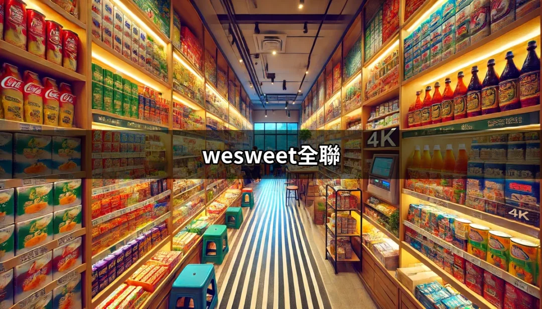 WE SWEET全聯：甜點愛好者的心靈港灣 | 好吃美食的八里人