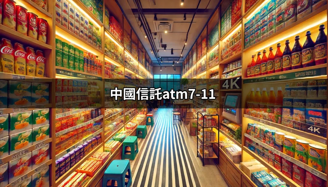 中國信託ATM在7-11的全面指南：隨時隨地的便利銀行服務 | 好吃美食的八里人