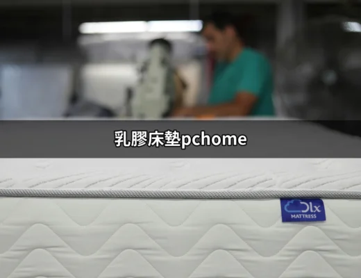 乳膠床墊PChome：舒適睡眠的最佳選擇 | 好吃美食的八里人