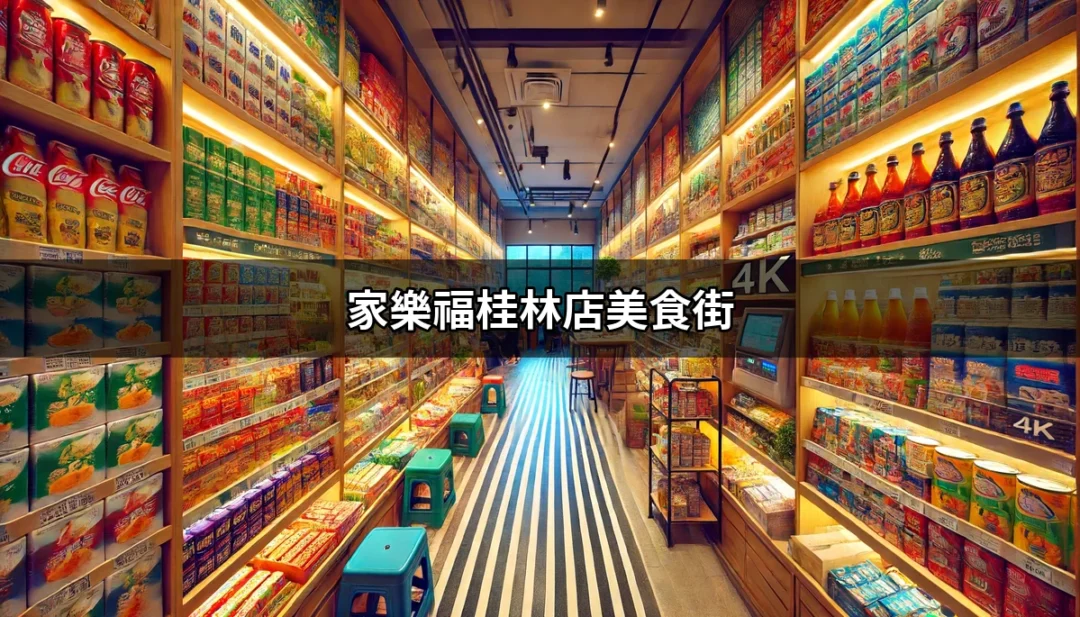 家樂福桂林店美食街：你不可錯過的美味新天地 | 好吃美食的八里人