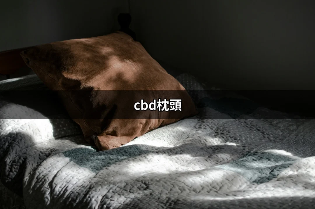 CBD枕頭：沉浸在大麻二酚的夢幻睡眠之中 | 好吃美食的八里人