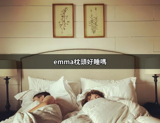 Emma枕頭好睡嗎？揭開舒適睡眠的祕密 | 好吃美食的八里人