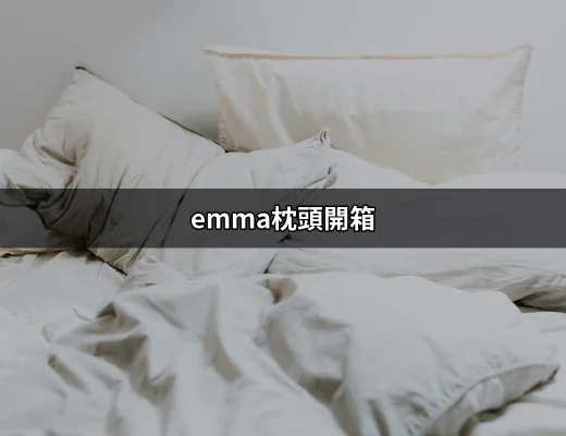 深入了解emma枕頭開箱：為何這款德國品牌成為熱潮 | 好吃美食的八里人