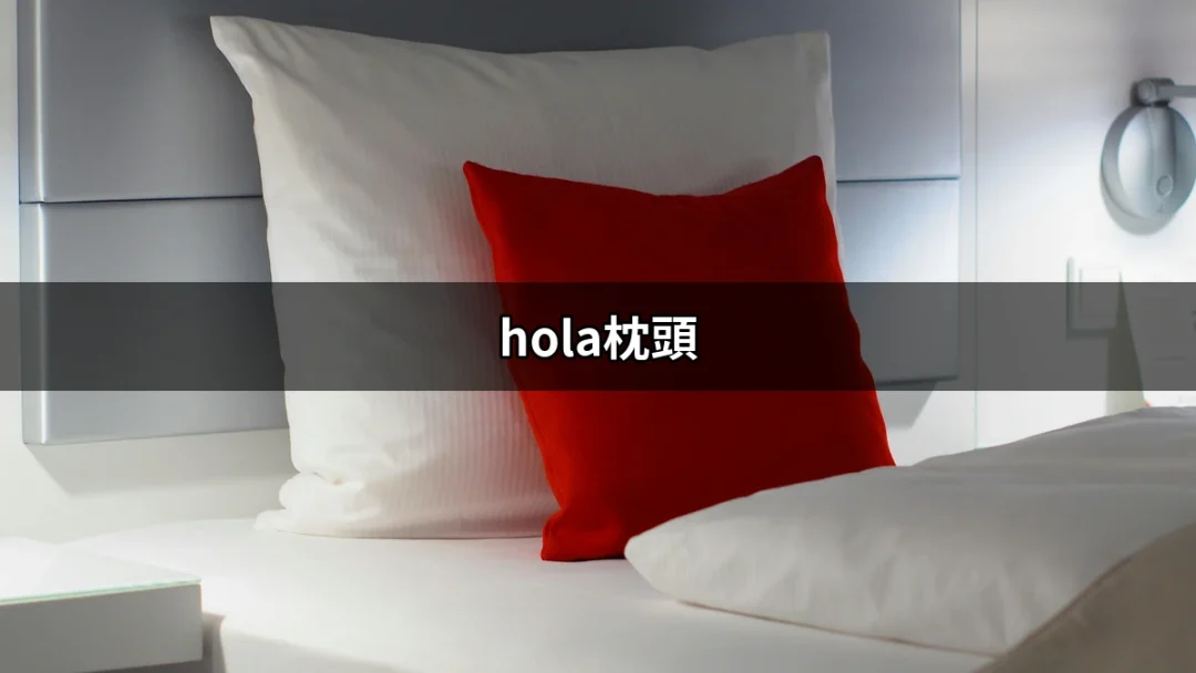 尋找完美睡眠伴侶：hola枕頭的選擇之旅 | 好吃美食的八里人