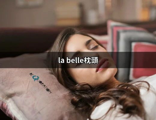 讓你的睡眠更美好：了解 la belle枕頭的奧秘 | 好吃美食的八里人