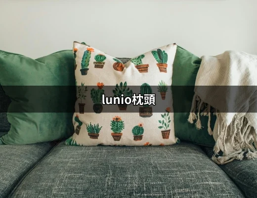 lunio枕頭推薦：你理想的睡眠伴侶 | 好吃美食的八里人