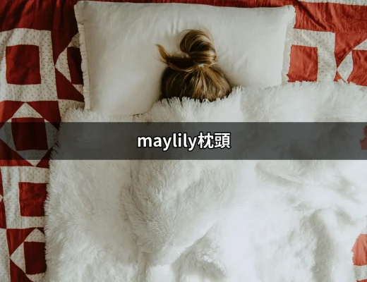 發現maylily枕頭：給寶寶最溫暖的擁抱 | 好吃美食的八里人