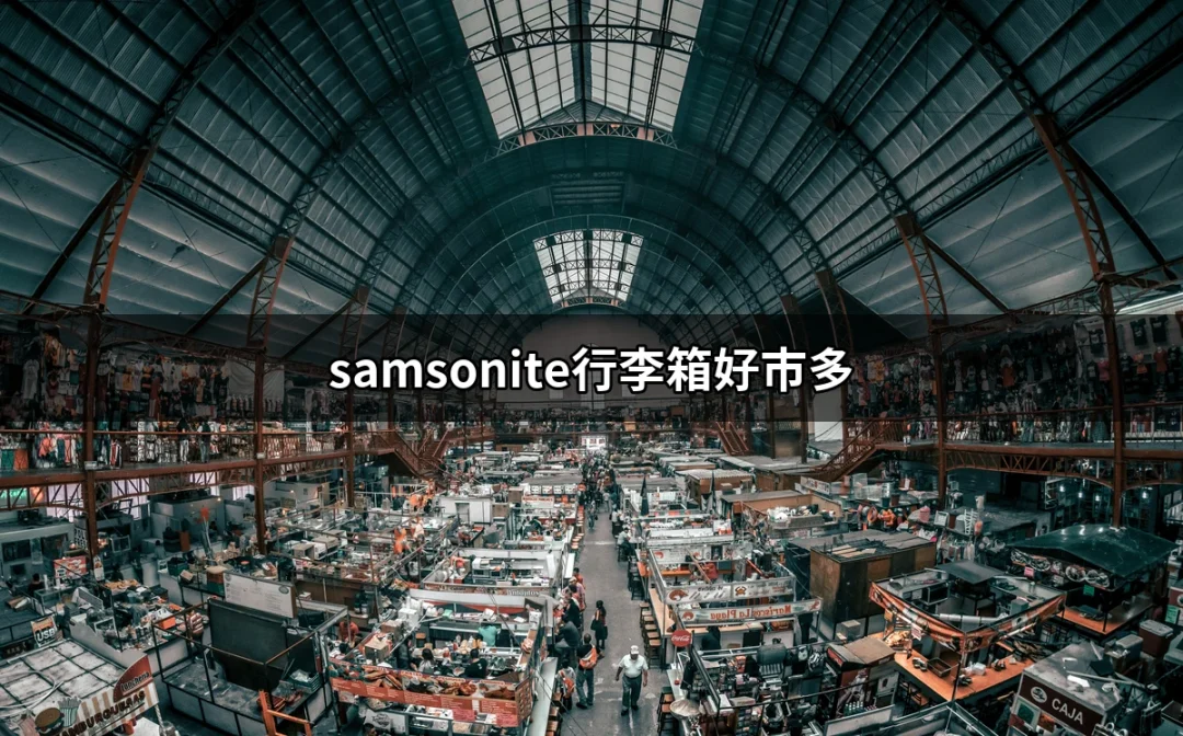 Samsonite行李箱好市多：讓你旅行無憂的最佳選擇 | 好吃美食的八里人