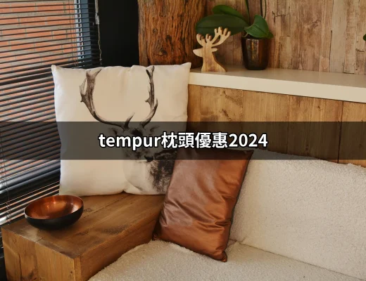 2024年Tempur枕頭優惠：舒適睡眠的最佳時機 | 好吃美食的八里人