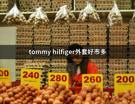 Tommy Hilfiger外套在好市多的魅力與選擇 | 好吃美食的八里人