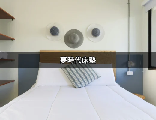 瞭解夢時代床墊：您理想的睡眠伴侶 | 好吃美食的八里人