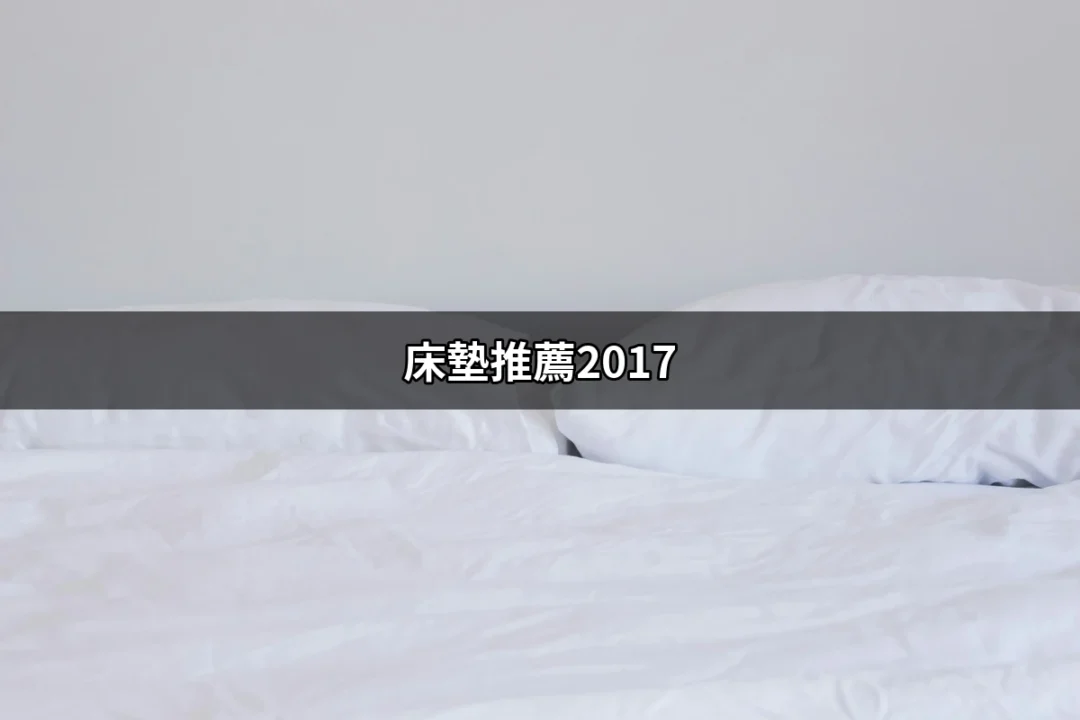 2017年床墊推薦：舒適睡眠的關鍵選擇 | 好吃美食的八里人