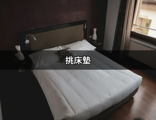 如何挑床墊？選擇舒適睡眠的終極指南 | 好吃美食的八里人