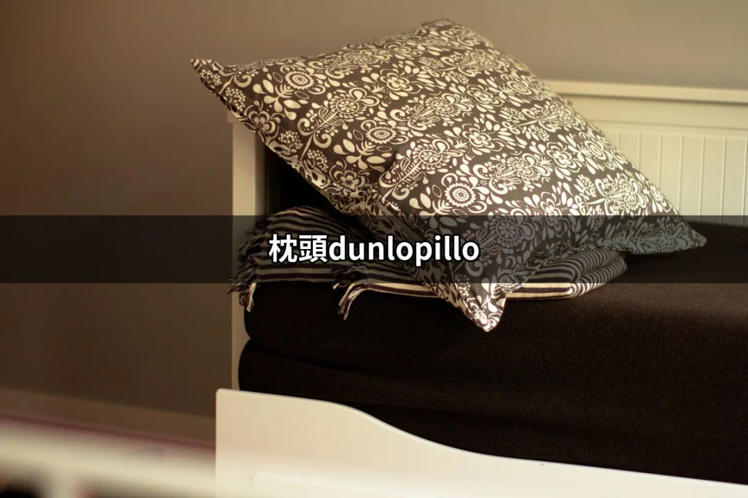 舒適睡眠從「枕頭Dunlopillo」開始，探索乳膠枕的奧妙 | 好吃美食的八里人