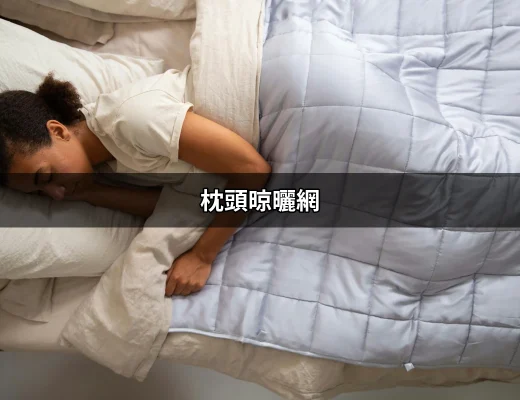 給你的枕頭一個健康的家：如何使用枕頭晾曬網 | 好吃美食的八里人