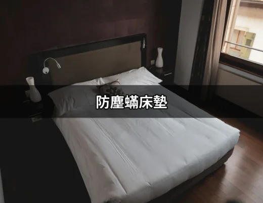 防塵蟎床墊：讓你高枕無憂的睡眠好伴侶 | 好吃美食的八里人