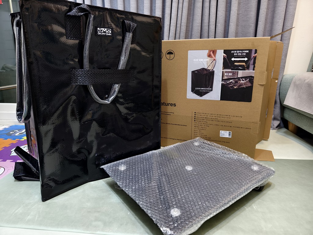【OH!N袋隨行摺疊推車】開箱