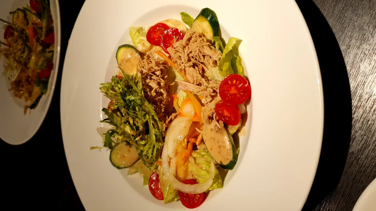 茶六燒肉堂主廚沙拉實拍
