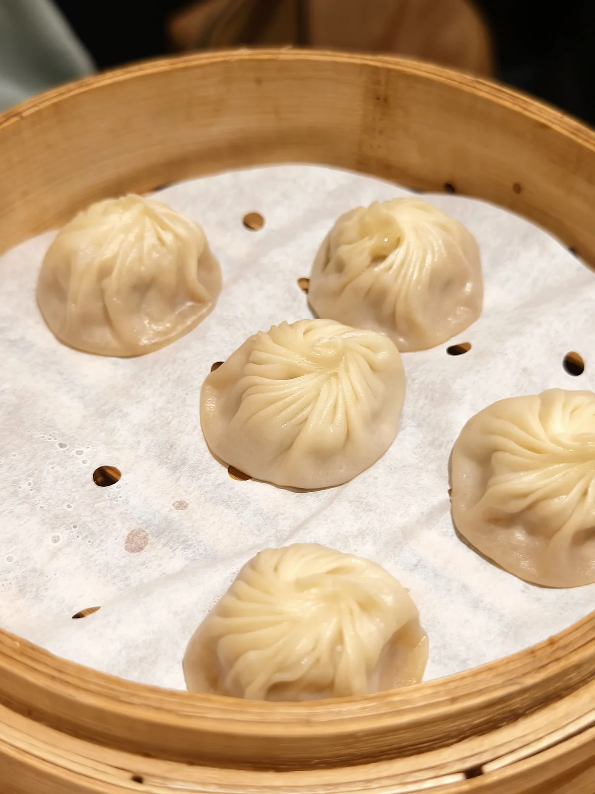 鼎泰豐小籠包半籠實拍