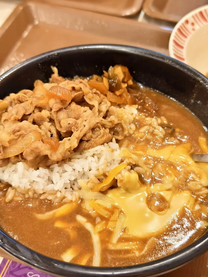 Sukiya 牛肉咖哩 實拍照片